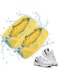 Beauenty Reusable Washing Shoes Bag 2 Pack,Portable Cotton Laundry Fluffy Fibers Easily Remove Dirt, Anti-Deformation Shoes Clothes Washing Bags