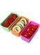 BERRY GOOD LUNCH Rectangular Silicone Box Dividers 3pcs - Bento Box Divider 4"x2"x1.5" - Cupcake Baking Cups - Bento Box Accessories Meal Prep Containers