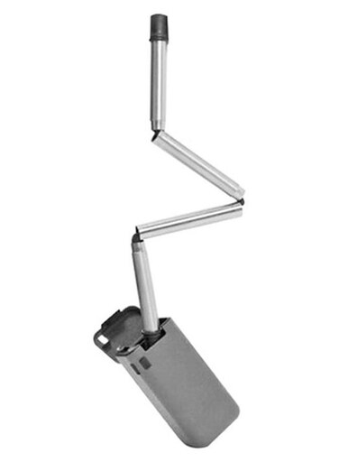 Foldable Straw Silver 230x9x6cm