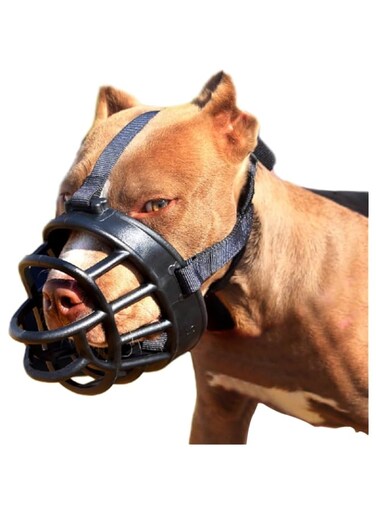 Dog Muzzle Basket Silicone Muzzle for Dog Soft Cage Muzzles for Small Medium Large Dogs Prevents Biting Barking and Chewing Allows Drinking and Panting (Black, 1#)