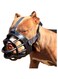 Dog Muzzle Basket Silicone Muzzle for Dog Soft Cage Muzzles for Small Medium Large Dogs Prevents Biting Barking and Chewing Allows Drinking and Panting (Black, 1#)