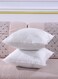1PCS Non Woven Cushion Hollow Fiber Polyester White 50x30cm