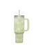 Adventure Quencher Travel Tumbler 40oz &acirc;&euro;&ldquo; Double Wall Vacuum Insulated Stainless Steel Cup with Handle, Built-In Straw &amp; Leak-Resistant Lid, BPA-Free Reusable Water Bottle Keeps Drinks Hot or Cold, Cintron Tie Dye
