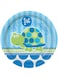 unique party First Birthday Turtle Plate 8 Pieces, 7 Inch Size