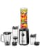BLACK &amp; DECKER 300W 16 Piece 4-in-1 Personal Compact Sports Blender/Smoothie Maker with Citrus Juicer &amp; Grinder Mill SBX300BCG-B5