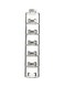 Pack Of 6 Spice Tower Multicolour 60cm