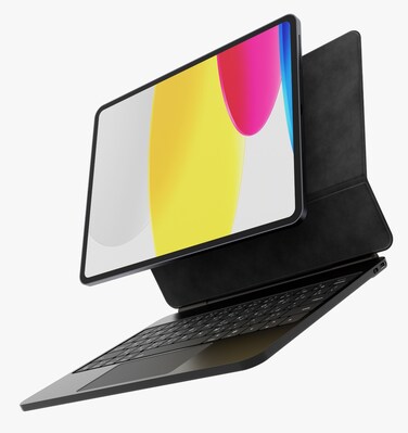 حافظة لوحة مفاتيح لاسلكية باورولوجي سمارت كيس برو بلس، بطارية 500 مللي أمبير، تثبيت مغناطيسي، لوحة تتبع متعددة الإيماءات، أضواء RGB، شاشة طاقة رقمية، مصممة لآيباد الجيل العاشر، أسود
