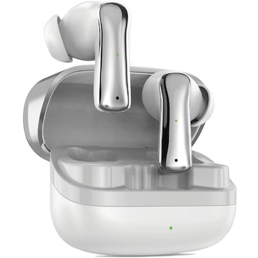 سماعات الأذن جرين لايون مانشستر اللاسلكية الحقيقية، بلوتوث V5.4، مكبر صوت 8 مم، 4.5 ساعات وقت التحدث، مقاومة للماء IPX3، وضع تأخير منخفض، شحن Type-C، بطارية سماعة 25 مللي أمبير، أبيض
