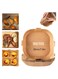 Air Fryer Disposable Paper Liner Square Parchment Cooking Non-Stick Baking Roasting Food Grade Paper for Air Fryer Microwave Oven Frying Pan Oil-proof Water-proof (100PCS 7.9 Inch Natural)