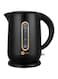 AFRA Electric Kettle, 1.7L Capacity, 2200W, Dry Boil Protection, Strix Control, Automatic Shut-off, Overheat Protection, Black, AF-201850KTBL, 2 years warranty