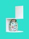 FLOATING WALL SHELF 2 TIER CORNER WHITE SIZE: 19.8X19.8X40.6CM