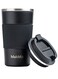 Tumbler Stainless Steel Vacuum Insulated Travel Mug Water Coffee Cup for Home Office Outdoor Works Great for Ice Drinks and Hot Beverage 510ml Black