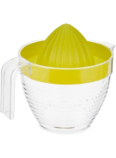 PlasticForte Plastic Forte Luxe Squeezer, Transparent/Yellow