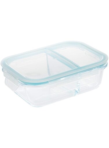 Taliona Tl2213365 Boro Pro Rectangular Divided Food Container (Blue)