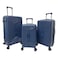 VIPTOUR Luggage Set of 3 PCS PP Softside Travel Luggage Bag 21/25/29 Inches