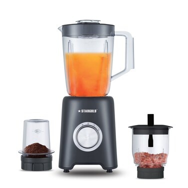 STARGOLD Juicer Blender 600W 3 in 1 High Performance Copper Motor Blender, SG-1387