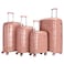 VIPTOUR Luggage Set of 4 PCS PP Softside Travel Luggage Bag With 8 Wheels 20/24/28/32 Inches
