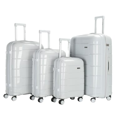 VIPTOUR Luggage Set of 4 PCS PP Softside Travel Luggage Bag With 8 Wheels 20/24/28/32 Inches