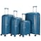 VIPTOUR Luggage Set of 4 PCS PP Softside Travel Luggage Bag With 8 Wheels 20/24/28/32 Inches