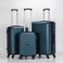 STARGOLD Luggage 3 Piece Hardside Luggage Set, ABS Lightweight Suitcase 360&deg; Spinner Wheels, Expandable Zipper With Number Lock 20/24/28 Inch