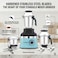 STARGOLD Mixer Grinder 3 in 1 Stainless Steel Jars, Harmonic Grinding Overload Protection, 1000 Watts High Performance Copper Motor