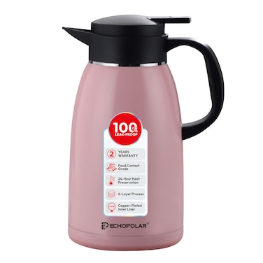 ECHOPOLAR 2.2L Classic Stainless Steel Thermos Flask, EP-9022