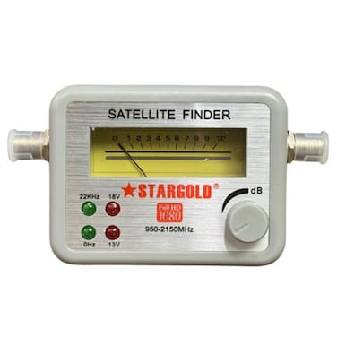 STARGOLD Digital Satellite Finder Meter, High Precision Signal Locator, SG-20SF