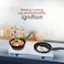 STARLIFE Stainless Steel Double Burner Gas Stove - Auto Ignition - Cast Iron Golden Burner - Heat Resistant Enamel Pan Support