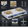 STARGOLD Double Burner Gas Cooker, High-Efficiency Stainless Steel Stove, SG-1131