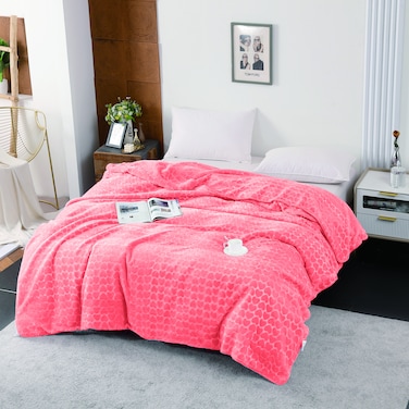 STARGOLD Double Ply Blanket 160X220cm, 3kg  100% Polyester Suitable Winter And Rainy Season