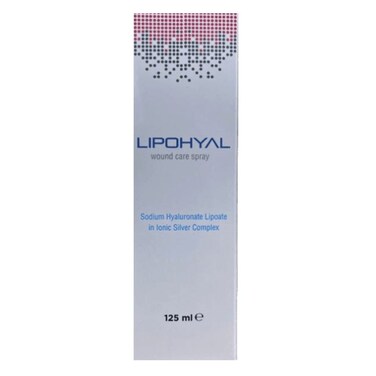 Lipohyal Wound Care Antiseptic Spray 125ml