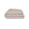 BYFT Tulip (Sand) Queen Size Fitted Sheet,Duvet cover and Pillow covers (Set of 6 Pcs) 100% Cotton, Soft and Luxurious Hotel Quality Bed linen-300 TC