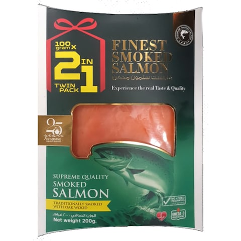 Caviar Classic Land Smoked Atlantic Salmon 200g
