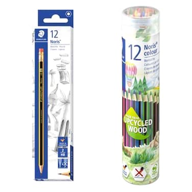 Staedtler Noris Pencils and Noris Colour Pencils ST-144-NMD 12 PCS