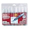 Pentel Maxiflo Chisel Tip White Board Marker Wallet 8 PCS