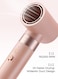 DOSCHER 1500W 5-in-1 Multi-Functional Hair Styler &amp; Hairdryer, Double The Drying Speed, One-Button Cool Air Function,Equipped with A Curling Iron, Two Sizes of Ventilation Comb, Three Temperature Settings,Pink.
