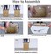 Bamboo Laundry Basket with Lid, Large Foldable Hamper
