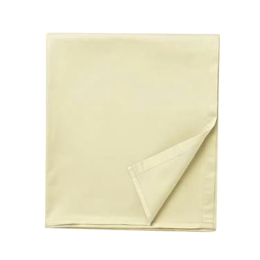 BYFT Orchard Exclusive (Cream) King Flat Flat Sheet (Set of 1 Pc)  Cotton percale Weave, Soft and Luxurious, High Quality Bed linen -180 TC