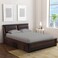 BYFT Orchard Exclusive (Grey) Queen Size Flat Sheet and Pillow covers (Set of 3 Pcs) Cotton percale Weave, Soft and Luxurious, High Quality Bed linen -180 TC