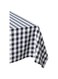 DII Classic Buffalo Tabletop Collection for Family Dinners, Special Occasions, Barbeques, Picnics and Everyday Use, 100% Cotton, Machine Washable, Tablecloth, 52x52, Navy &amp; White Check