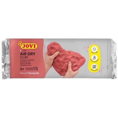 Jovi Air Dry Modeling Clay, Brown, 1kg