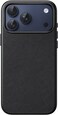 Leather Case for iPhone 17 Pro Max, Compatible with MagSafe, Anti-Slip Grip Phone Cover with Built-in Camera Control Button, Soft Microfiber Lining, 6.9-Inch Display (Black)