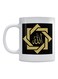 Islamic Art Allah Printed Mug White/Black/Gold