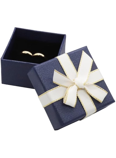 BOZONY Ring Boxes, Earring Pendant Jewelry Case, Ring Earrings Gift Boxes, Jewellry Display （Bring Hoop Earrings)