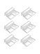 Aquarium Cover Clip, 18Pcs 6mm Acrylic Clear Fish Tanks Glass Cover Clip Support Holder Universal Lid Clips Rimless Aquariums lid Clips Rimless Aquarium Fish Tank top Cover lid Hood Support Holder