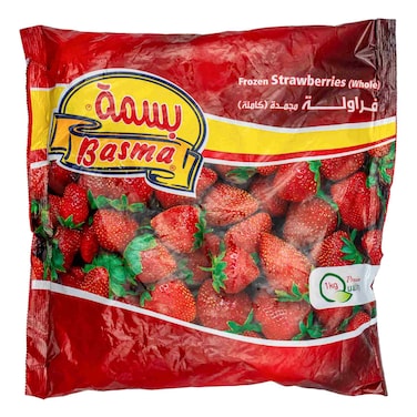 Basma Frozen Whole Strawberries, 1kg