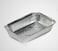 IDEAL PACK Aluminium - Container - with Lid -8389 [10 pcs] Lunch Box- Storage box