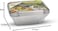 IDEAL PACK Aluminium - Container - with Lid -8342 [10 pcs] Lunch Box- Storage box