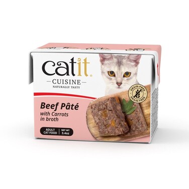 Catit Cuisine Beef Pate Wet Cat Food 95G Tetra 95G