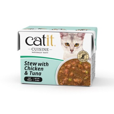 Catit Cuisine Stew With Chicken Tuna Cat Treat 95G 95G